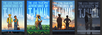Four volume covers for TJ&a