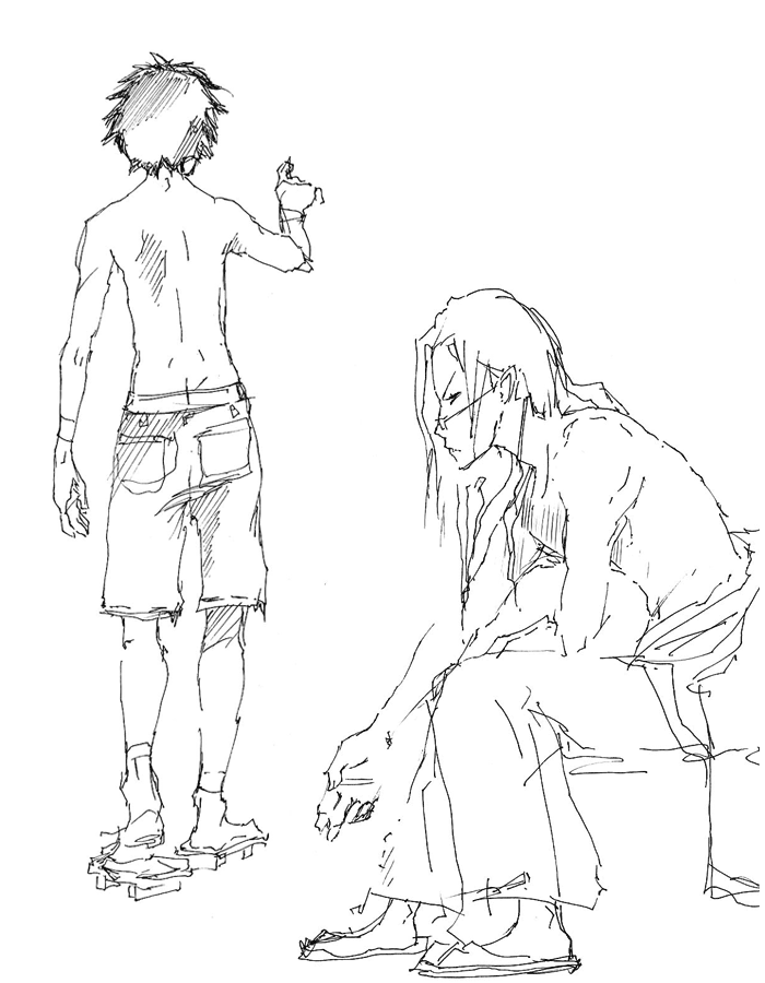 Jin and Mugen by Doven